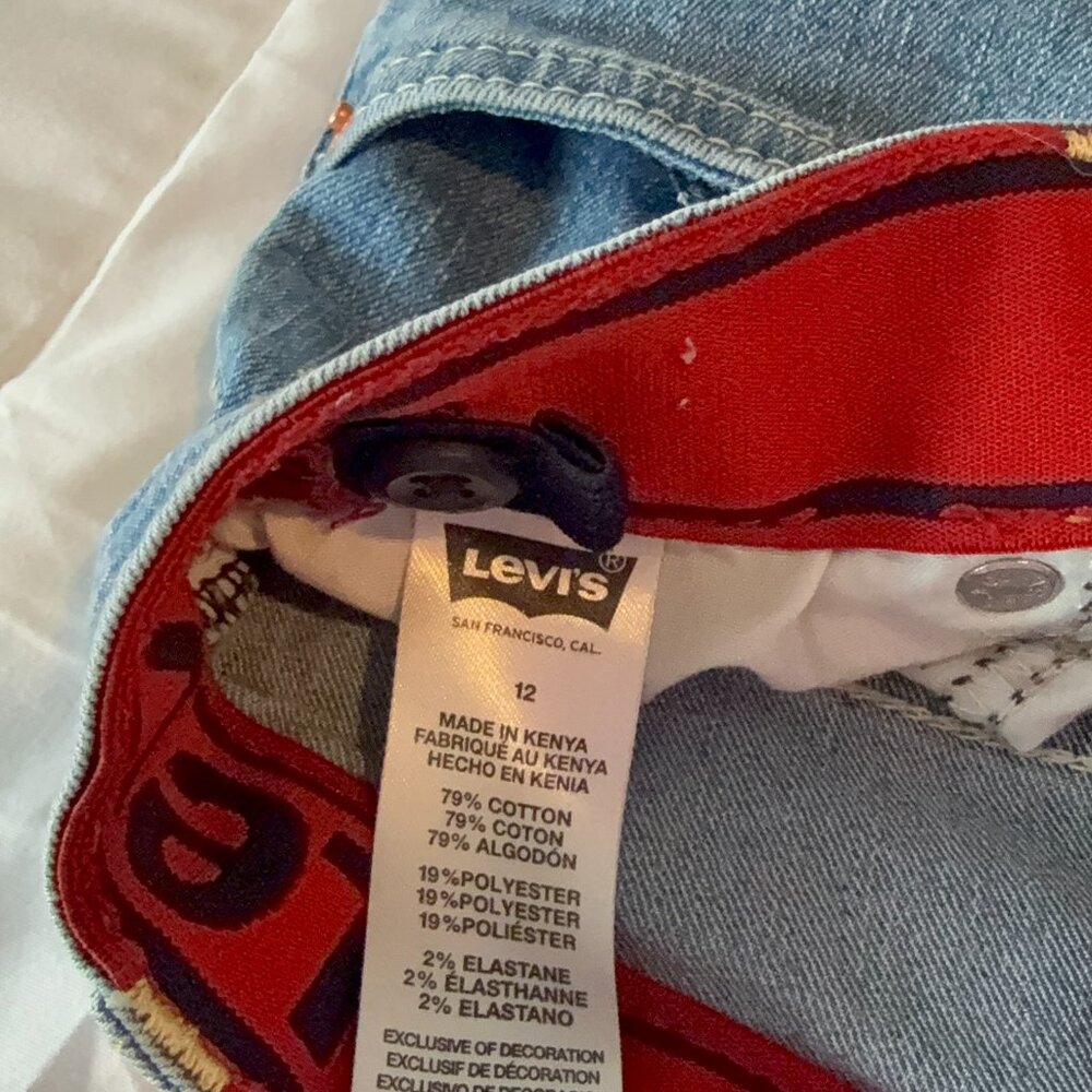 Levi’s Boys Jeans Bundle Size 12 – Slim Fit Denim Lot (4 Pair) - Picture 4 of 8